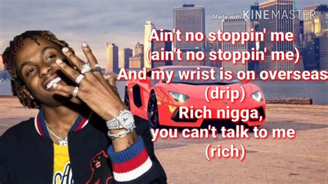 plug rich the kid lyrics.